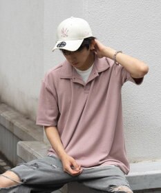 WEGO 【ユニセックス着用ITEM】フェイクレイヤードニットポロシャツ（SS）
