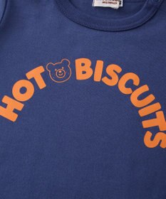MIKI HOUSE HOT BISCUITS 【70-120cm】ロゴシリーズ 半袖Tシャツ