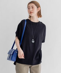 23区 【洗える】コットンアセテート プルオーバー ニット