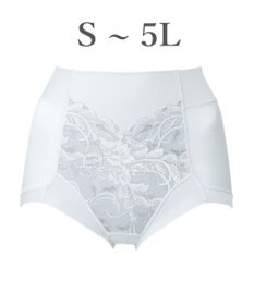 BRADELIS New York 【BRADELIS NewYork peace】　細みえ快適綿混ショーツ25 補正下着 深め ハイウエスト お腹スッキリ