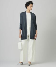 ICB L 【CLASSY.1月号掲載・洗える】ハイゲージリブベーシック プルオーバーニット