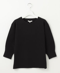 自由区 【WEB限定カラーあり・洗える】ドライコットンハイゲージプルオーバー ニット