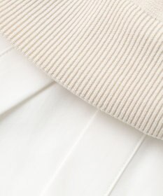 ICB L 【2WAY・洗える】シャツクロスコンビニットプルオーバー