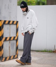 WEGO 【ユニセックス着用ITEM/MLサイズ展開/ウエストゴム】ボンディングスウェットパンツ