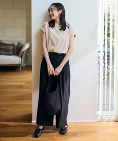 ANY グリッタープリントロゴＴシャツ