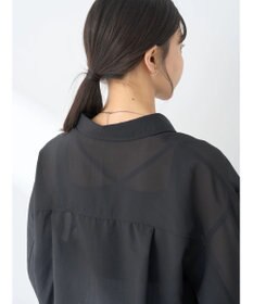 earth music&ecology フリルシャツ