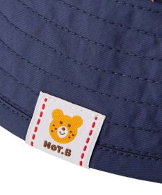 MIKI HOUSE HOT BISCUITS 【48-54cm】 日よけ付き サファリハット