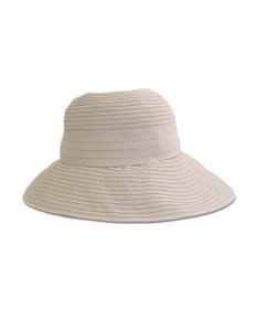 ATRENA 段折りブレード リボンつきキャペリン