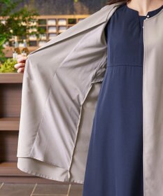 Tiaclasse タックヨーク着流しパフスリ－ブコート