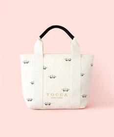 TOCCA CROWN DOTS CANVASTOTE トートバッグ