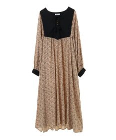 CRAFT STANDARD BOUTIQUE レーヨンキルト切替ワンピース