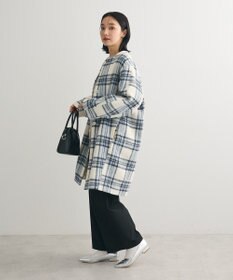 Green Parks シャギーノーカラーコート