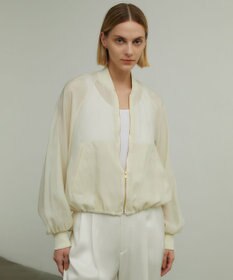 BEIGE， NINA / タフタブルゾン