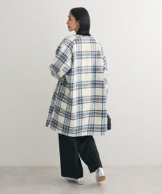 Green Parks シャギーノーカラーコート