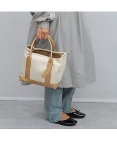 UNBILLION cachecache パーテーションキャンバストートバッグ