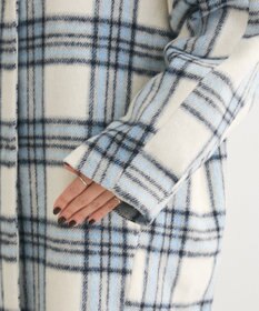 Green Parks シャギーノーカラーコート