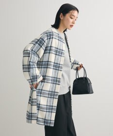 Green Parks シャギーノーカラーコート