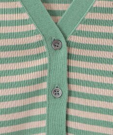 Paul Smith 【洗える】リブ ボーダー カーディガン