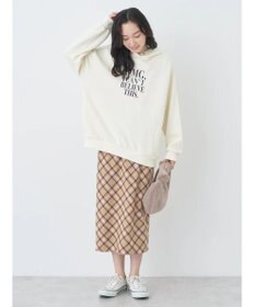 earth music&ecology ロゴスウェットフーディー