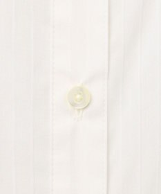 J.PRESS LADIES L 【洗える】BEZ ストライプ シャツカラー ブラウス