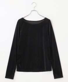 #Newans 【洗濯機可／ 前後着用可】 シアーベロアプルオーバー