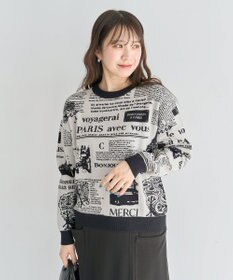 Green Parks ・ｆｕｒｒｙ　ｒａｔｅ　ジャカードニットプルオーバ