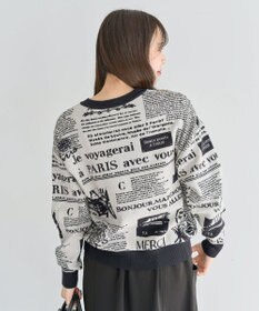 Green Parks ・ｆｕｒｒｙ　ｒａｔｅ　ジャカードニットプルオーバ