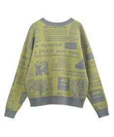 Green Parks ・ｆｕｒｒｙ　ｒａｔｅ　ジャカードニットプルオーバ