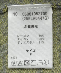 Green Parks ・ｆｕｒｒｙ　ｒａｔｅ　ジャカードニットプルオーバ