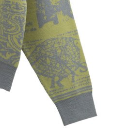 Green Parks ・ｆｕｒｒｙ　ｒａｔｅ　ジャカードニットプルオーバ