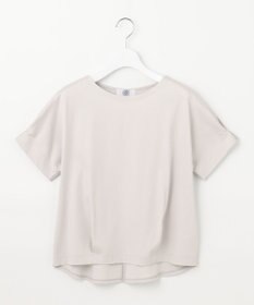 J.PRESS LADIES L 【接触冷感】コットンスムース フレンチスリーブ カットソー