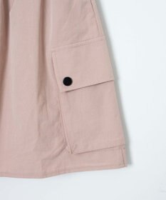 WEGO 【ウエストゴム】ナイロンカーゴミニスカート