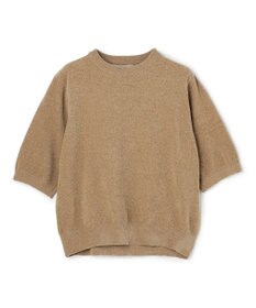 UNFILO L ベロアモール ハーフスリーブニット