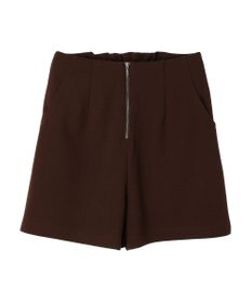 earth music&ecology フロントジップショートパンツ