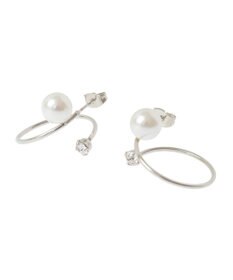 YECCA VECCA パールスパイラルピアス