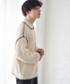 WEGO ハンドステッチポロプルオーバー