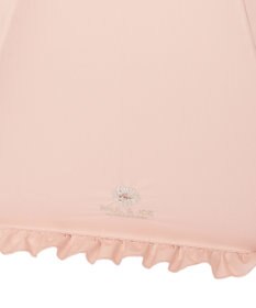 MOONBAT PAUL&JOE ACCESSOIRES (ポール&ジョー) 晴雨兼用日傘 長傘 ワンポイントクリザンテームフリル 一級遮光 遮熱 UV