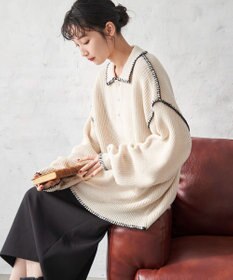 WEGO ハンドステッチポロプルオーバー