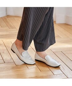 MODE ET JACOMO <carino>スクエアトゥフラットシューズ