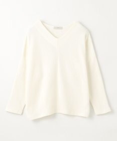 ANY 【洗濯機可能】Vネックニットソー