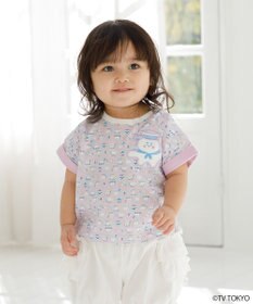 組曲 KIDS 【UVケア】【80-100㎝】シナぷしゅマリン Tシャツ