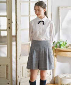 組曲 KIDS 【150-170㎝】 グレンチェックキュロット