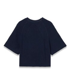 JOSEPH 【洗える】リネンブレンド　ショートスリーブニット