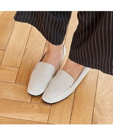 MODE ET JACOMO <carino>スクエアトゥフラットシューズ