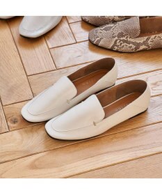 MODE ET JACOMO <carino>スクエアトゥフラットシューズ