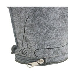 ROOTOTE 3622【ネコポーチ】EU.ウイズルー.オスワリネコ-B