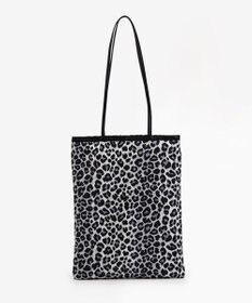 LeSportsac VERTICAL CITY TOTE/アップタウンレオパード/ブラック