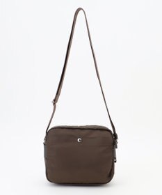 Y'SACCS ナイロン×牛革コンビシリーズ　横型ショルダーバッグ　SSサイズ