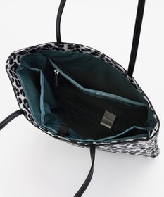 LeSportsac VERTICAL CITY TOTE/アップタウンレオパード/ブラック