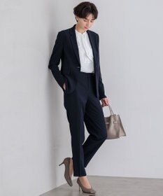 23区 L 【洗える】ジョーゼットフリル  カットソー